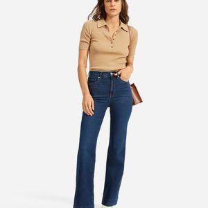Everlane The Modern Flare Jeans Dark Wash 25